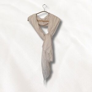 MaxMara Cream Scarf